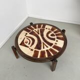 Table basse céramique « poisson » Maud