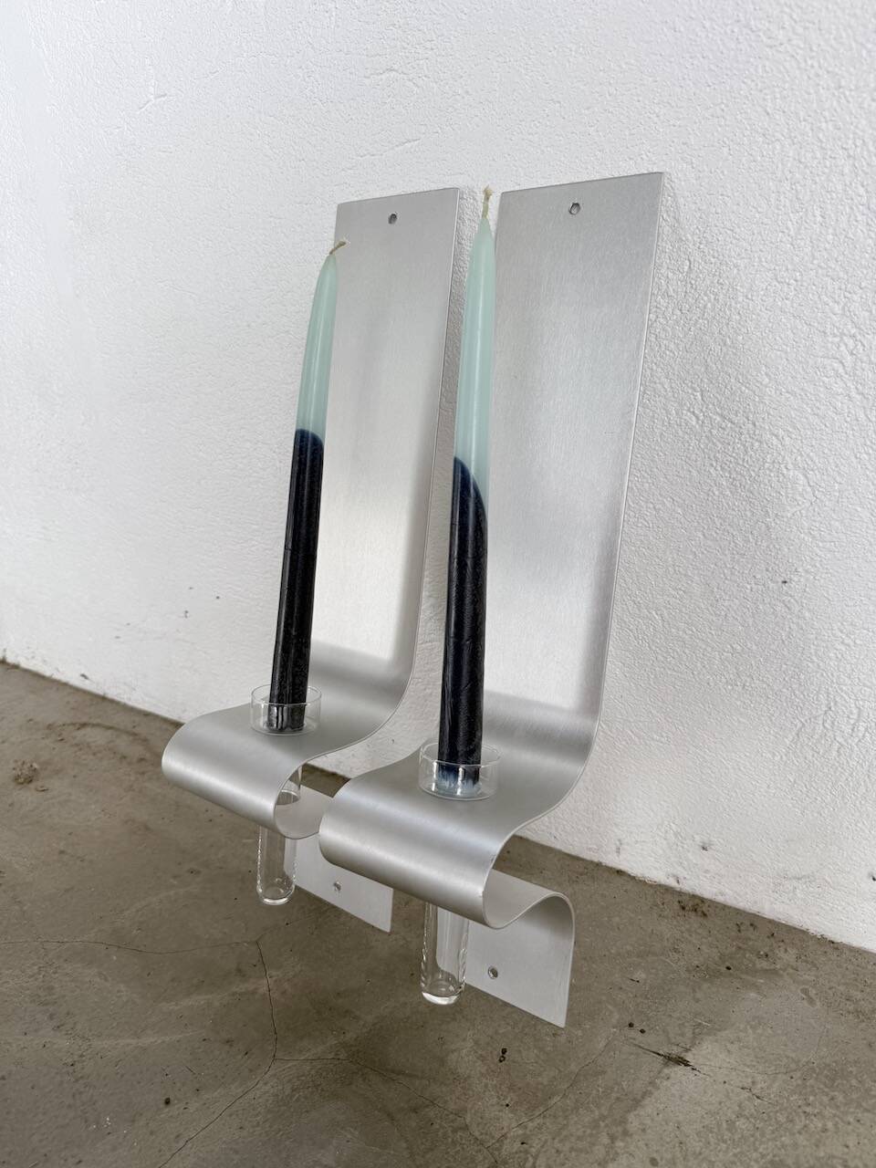Soliflore ou bougeoirs muraux Ikea vintage