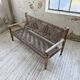 Audoux and Minet cord bench