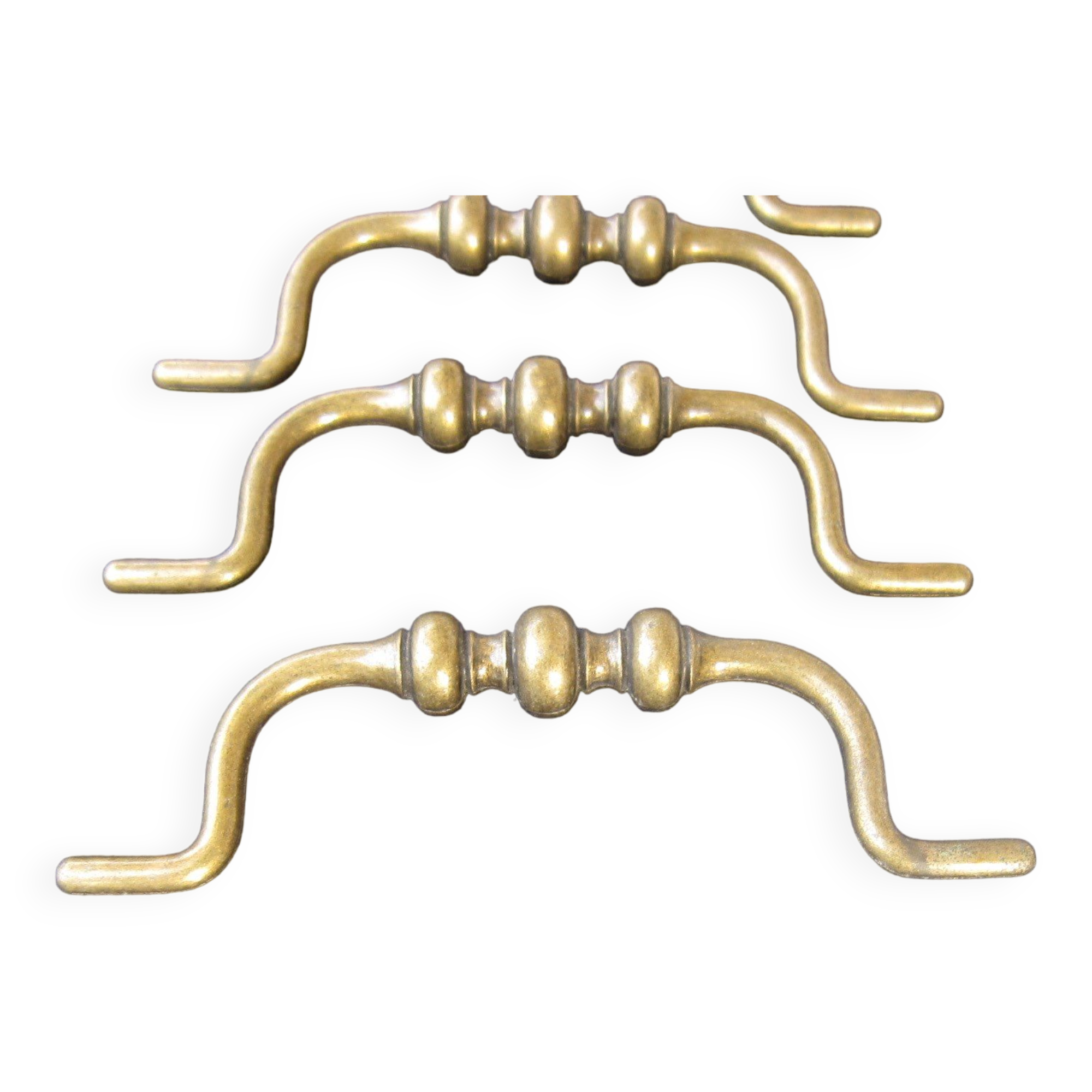 Bronze metal handles