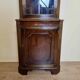 Pretty English mahogany corner bookcase