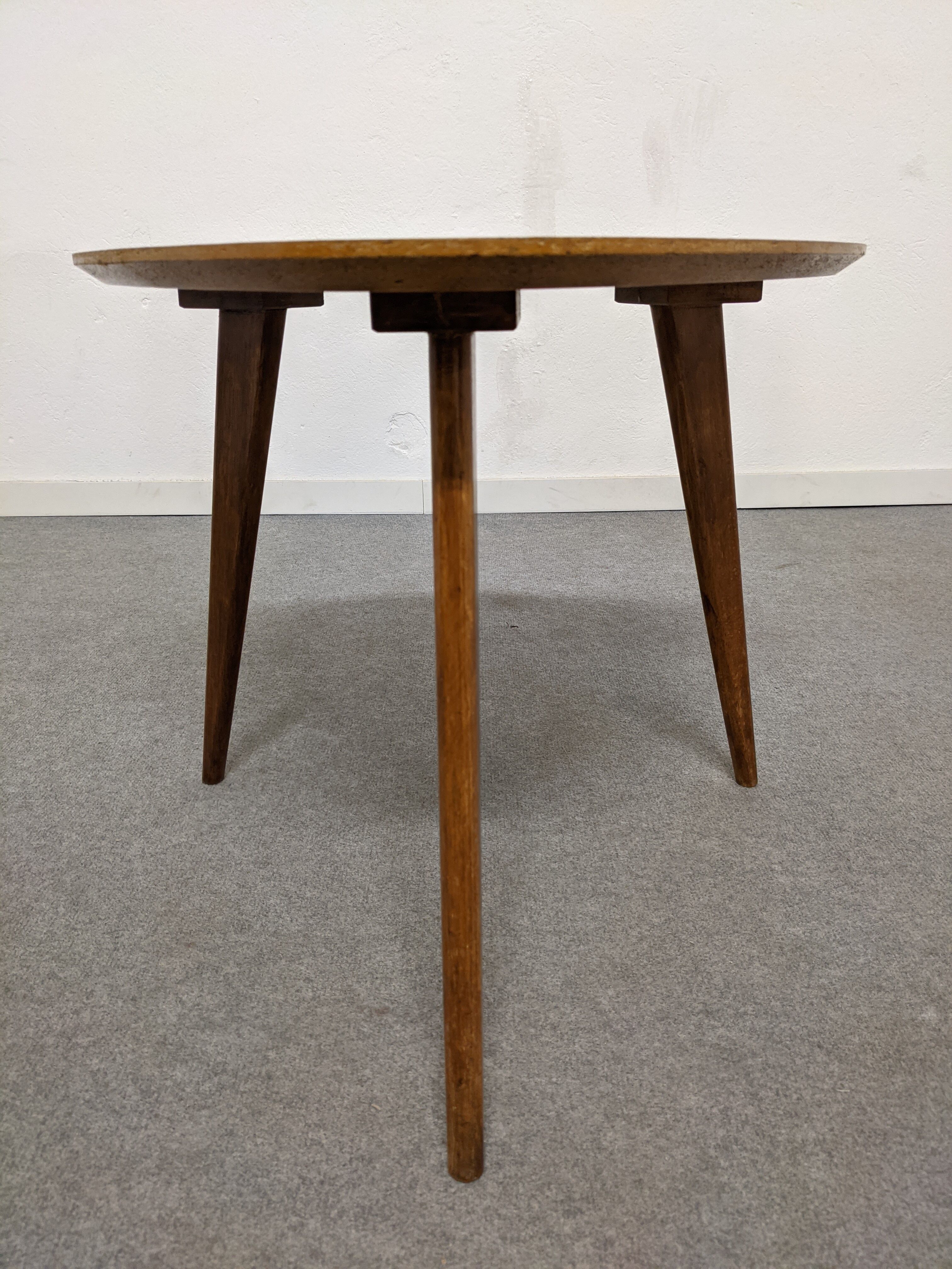 Side table tripod of the 50s/60s