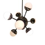 Sputnik chrome chandelier, 1960