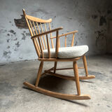 Chaise berçante vintage – Børge Mogensen