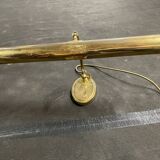 Brass desk lamp