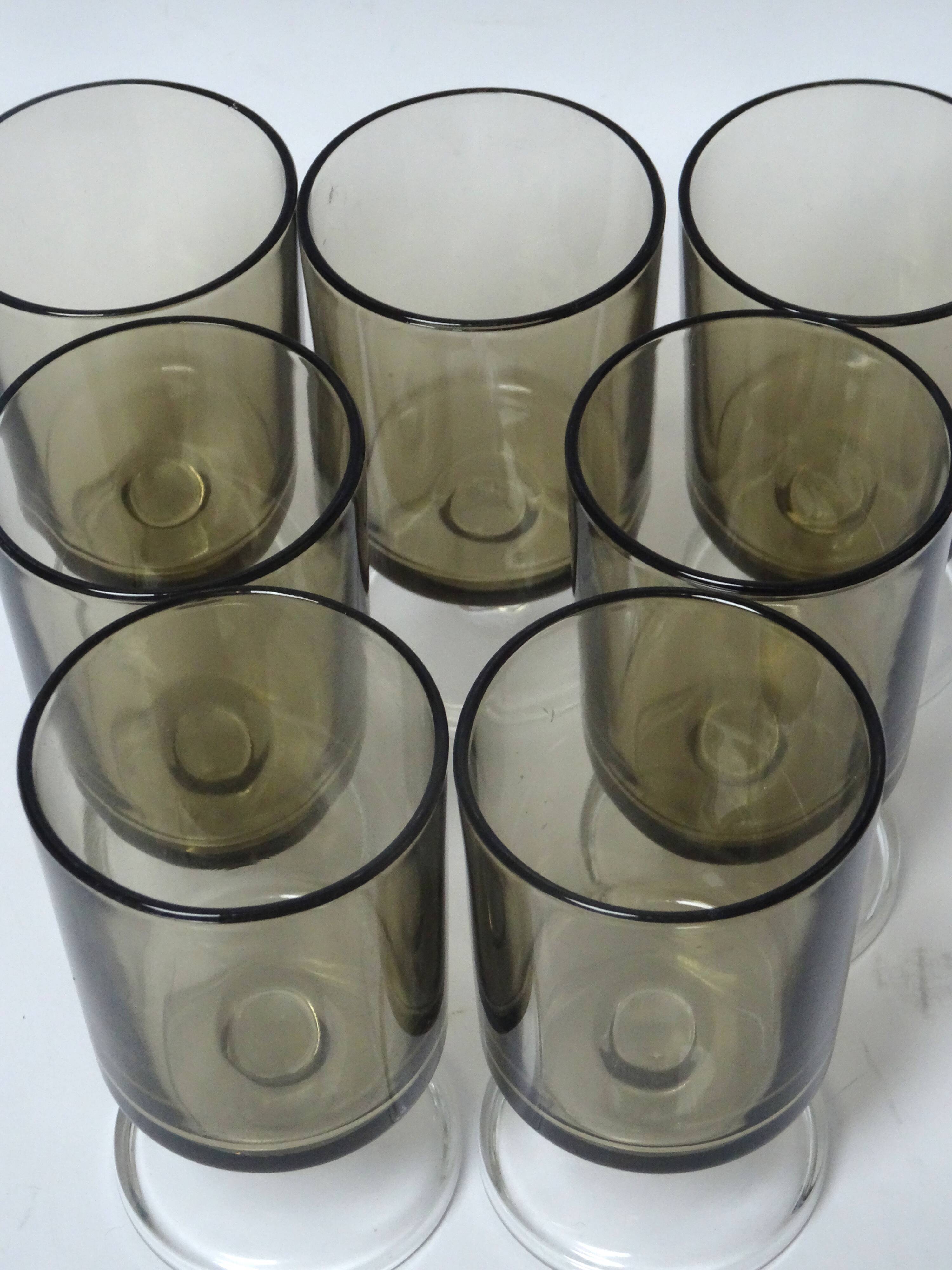 7 white wine glasses Luminarc Sweden