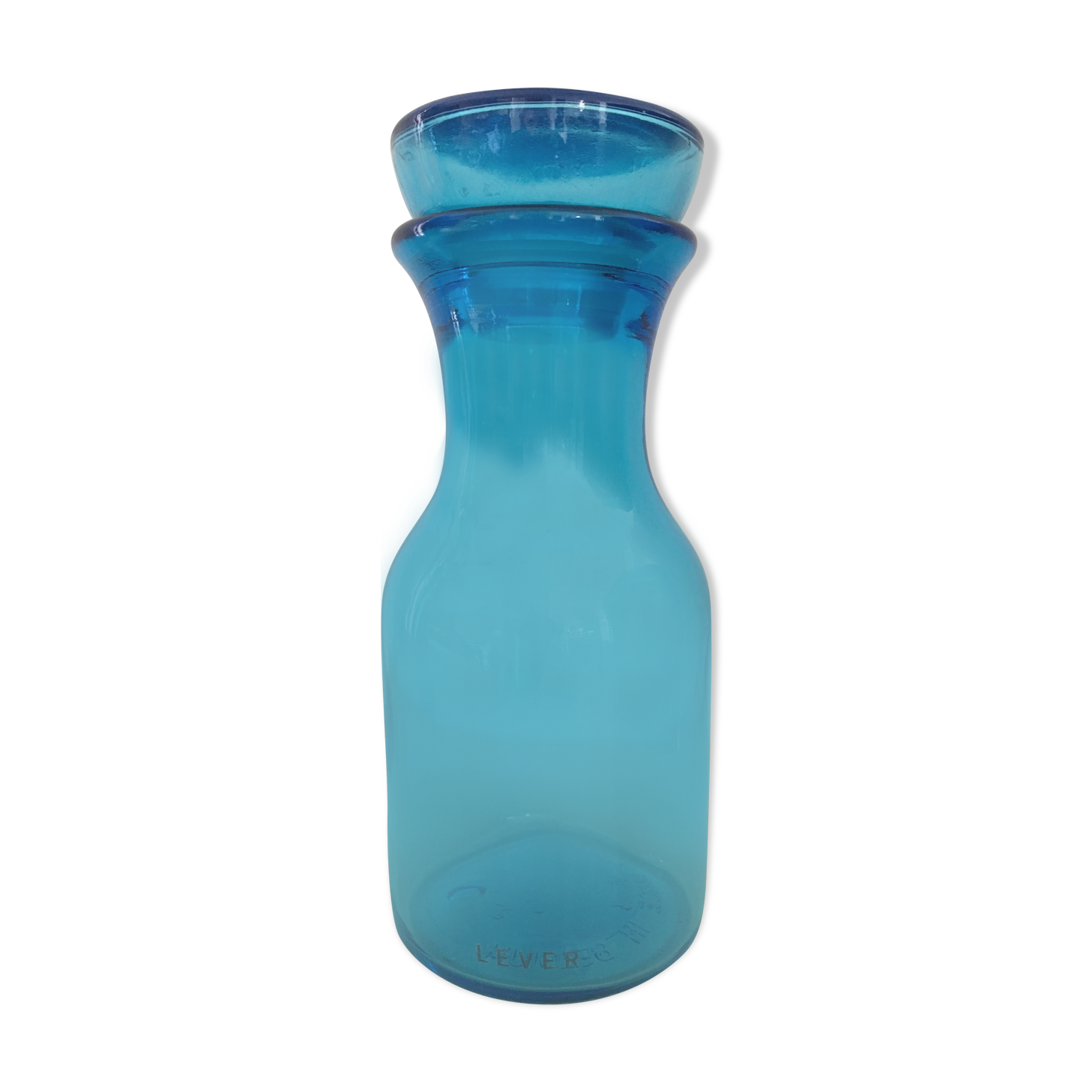 Lever apothecary-type bottle