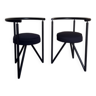 Paire de chaises Miss Dorn - Philippe Starck