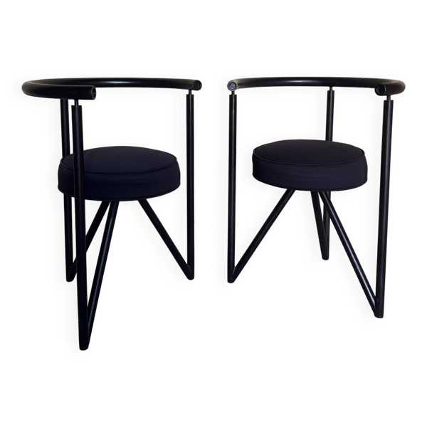 Paire de chaises Miss Dorn - Philippe Starck