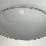 Antique white porcelain salad bowl