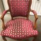 Pair of Louis XV-style armchairs