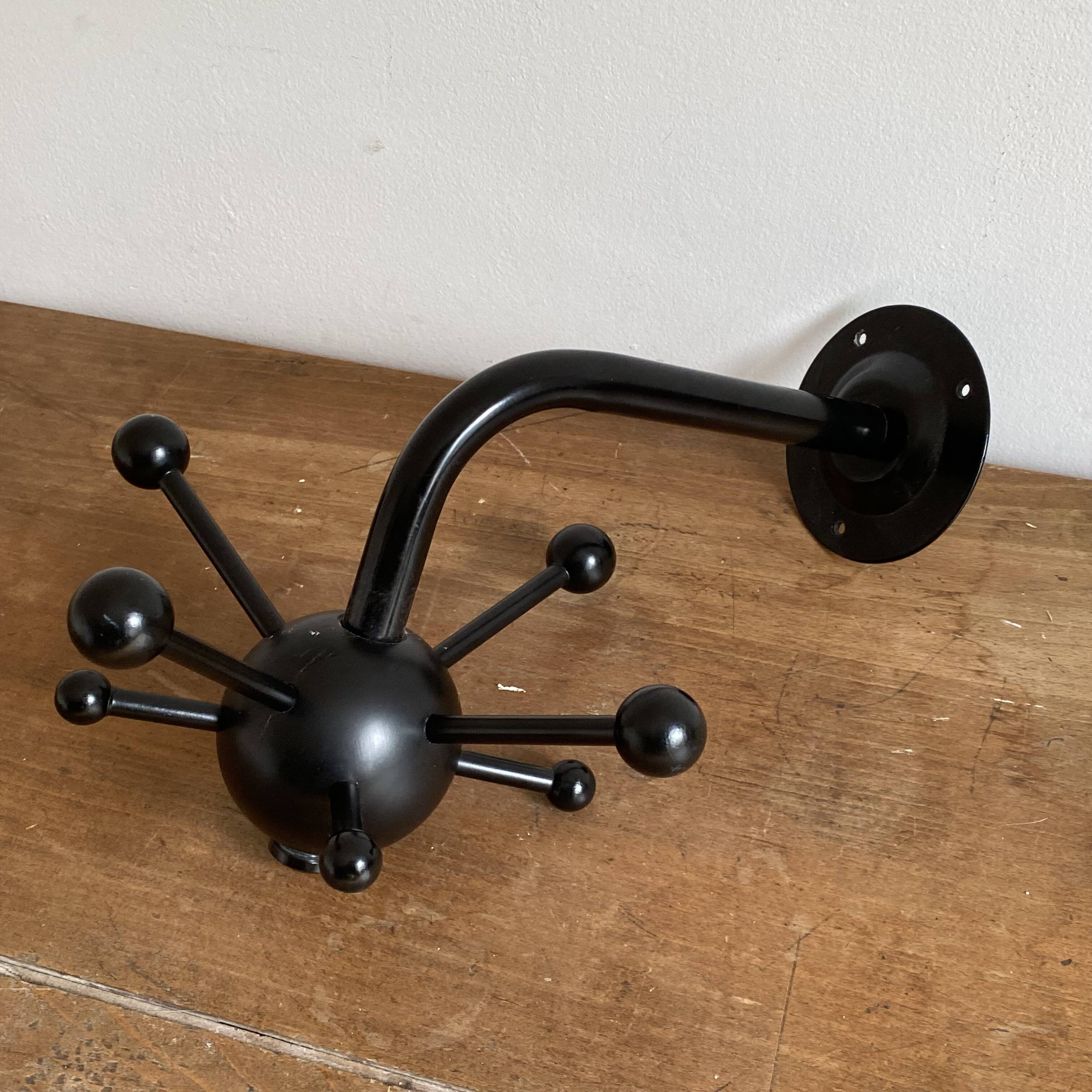 SPOUTNIK coat rack with 8 hooks. 1970.