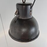 Industrial lamp with glass, 1930s