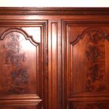 Armoire ancienne, début XXe, en très beau bois
