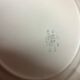Mary lou plate decorated with small flowers in digoin earthenware