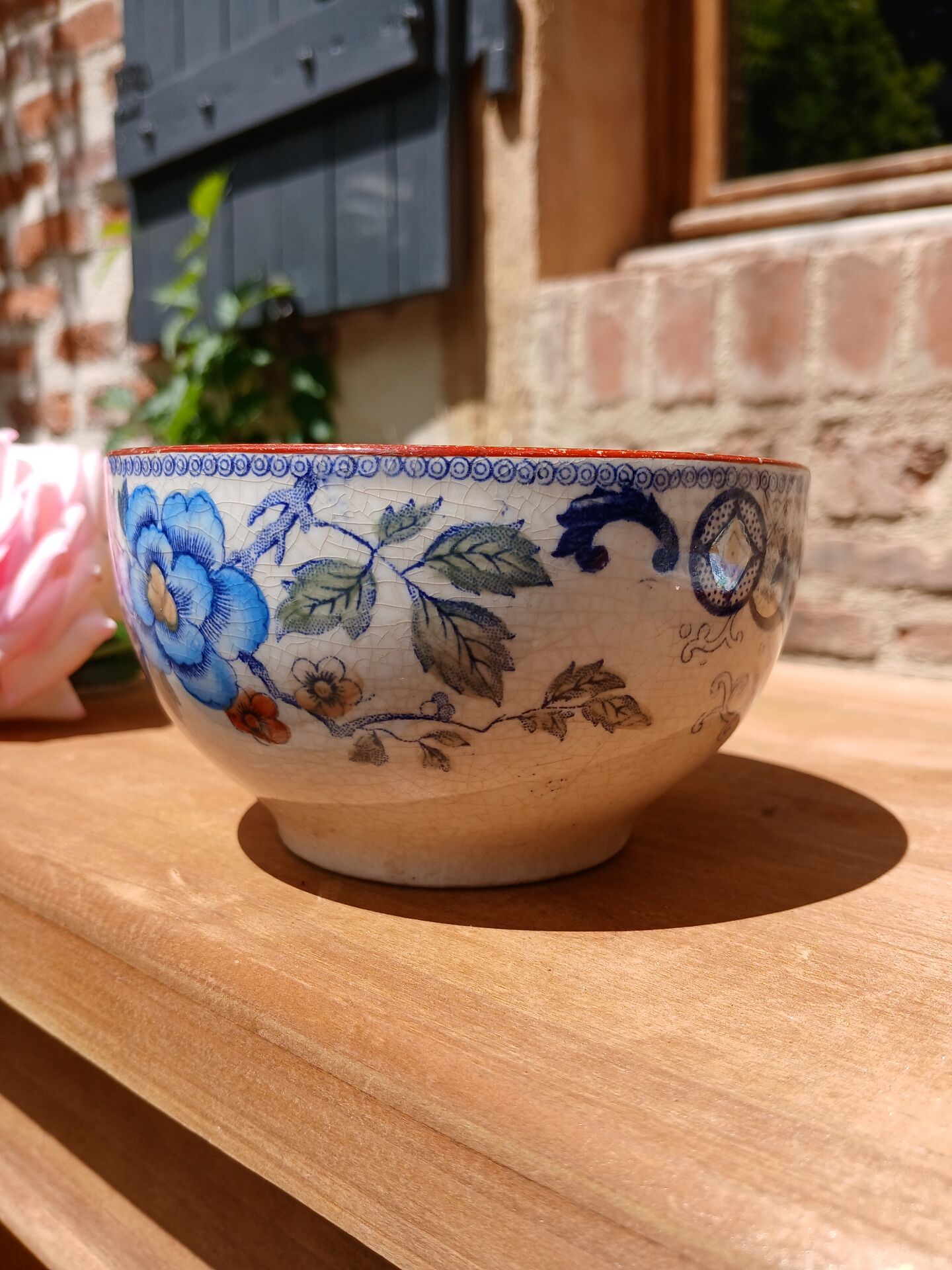 Antique ironstone cup