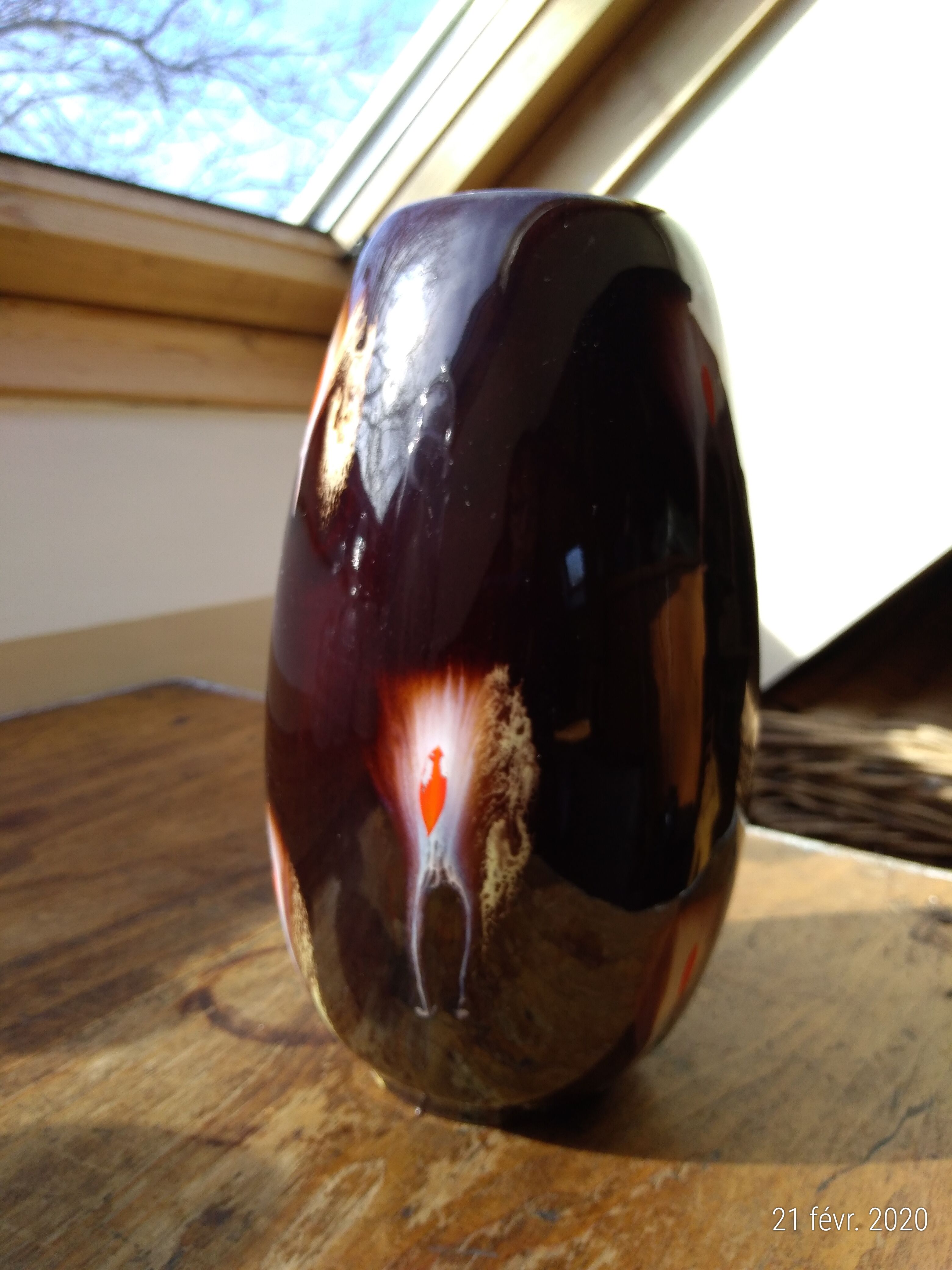 Vase W Germany ceramic Jasba keramik vintage 50/60