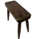 Small wabi sabi table 1950s design minimalist brutalist