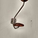 Old coat rack in metal and wood