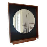 frame with vintage mirror