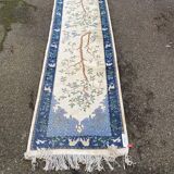 Long Berber rug from Tunisia in wool 270x72cm