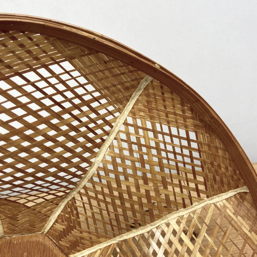 Woven Bamboo Lampshade – Japanese Design – Handmade Pendant