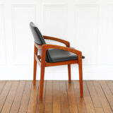 Fauteuil par Henning Kjærnulf pour Korup Stolefabrik