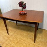Mid Century retro vintage teak extending dining table by Elliots of Newbury 1960