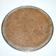 Table mat - silver metal sub-dish "gab ns alp" sweden