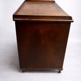 English desk with wooden drawers, late 19th century