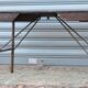 Former plumber folding workshop set restored industrial office table