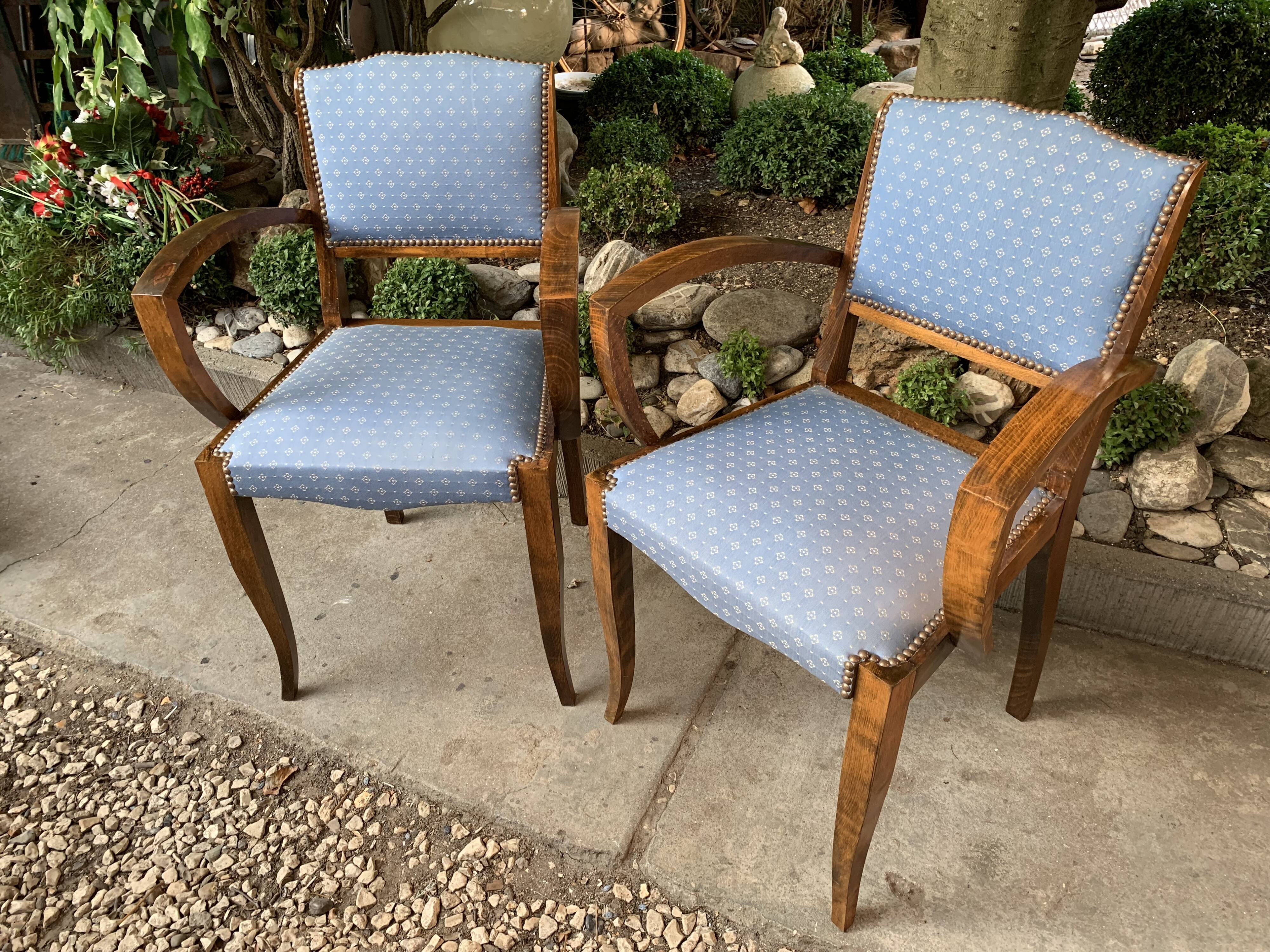 Art Deco bridge chairs