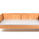 Fine Danish Box Sofa / Daybed in Oak 1960s. New Upholstered