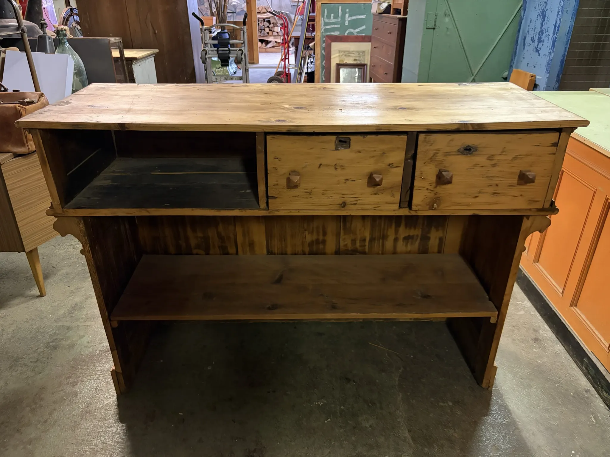 Wooden buffet / counter