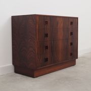 Rosewood chest of drawers, Danish design, 1960s, made by Hjørnebo