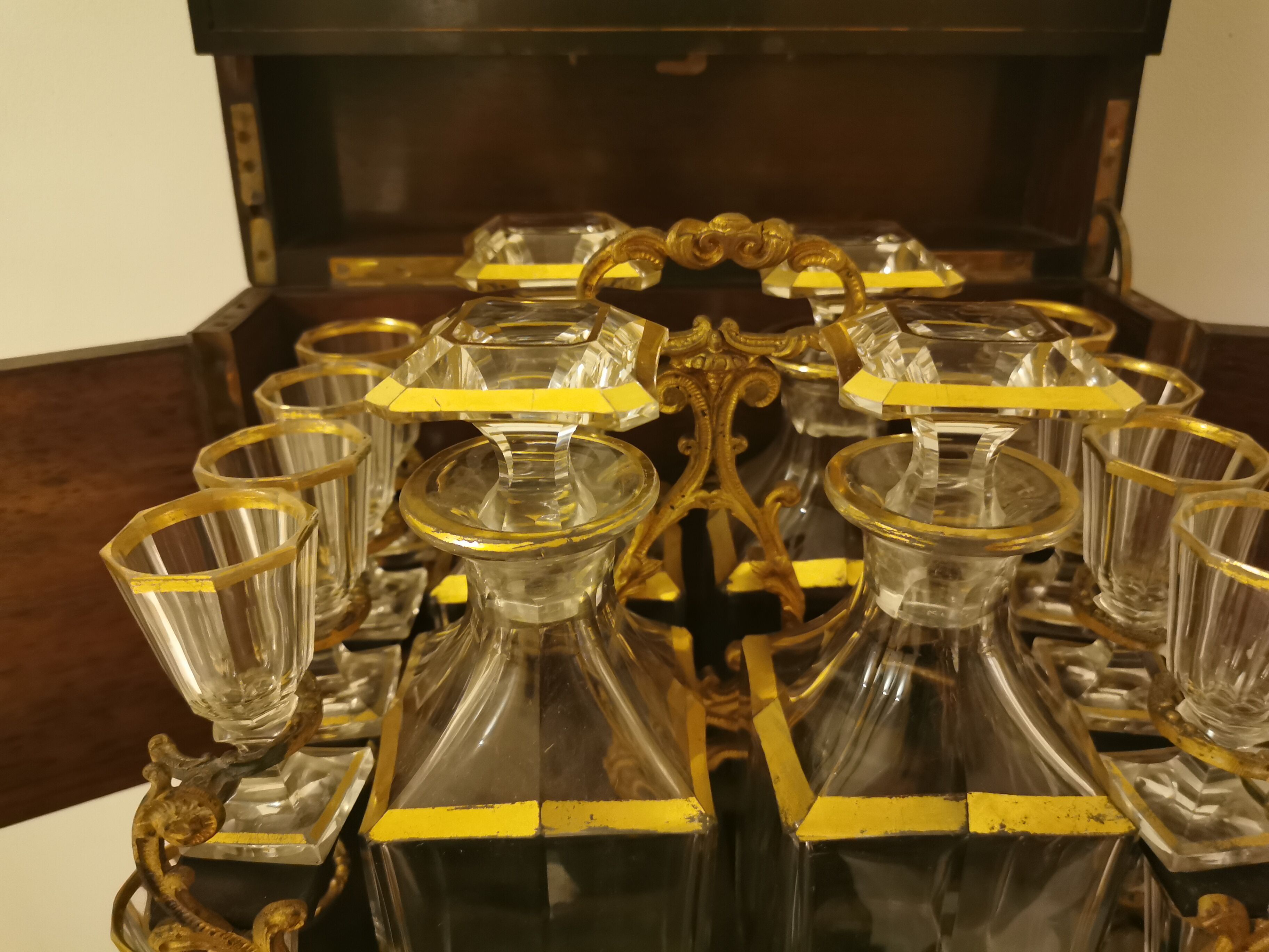 Coffret a liqueur Napoléon III