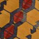 Tapis kilim anatolien doux rouge et orange 5x12, tapis kilim en laine, 139x377 cm