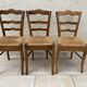 3 mulched chairs