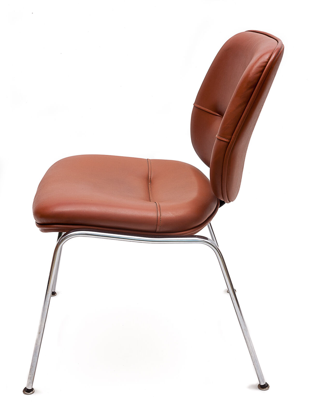 Pair of leather armchairs