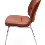 Pair of leather armchairs