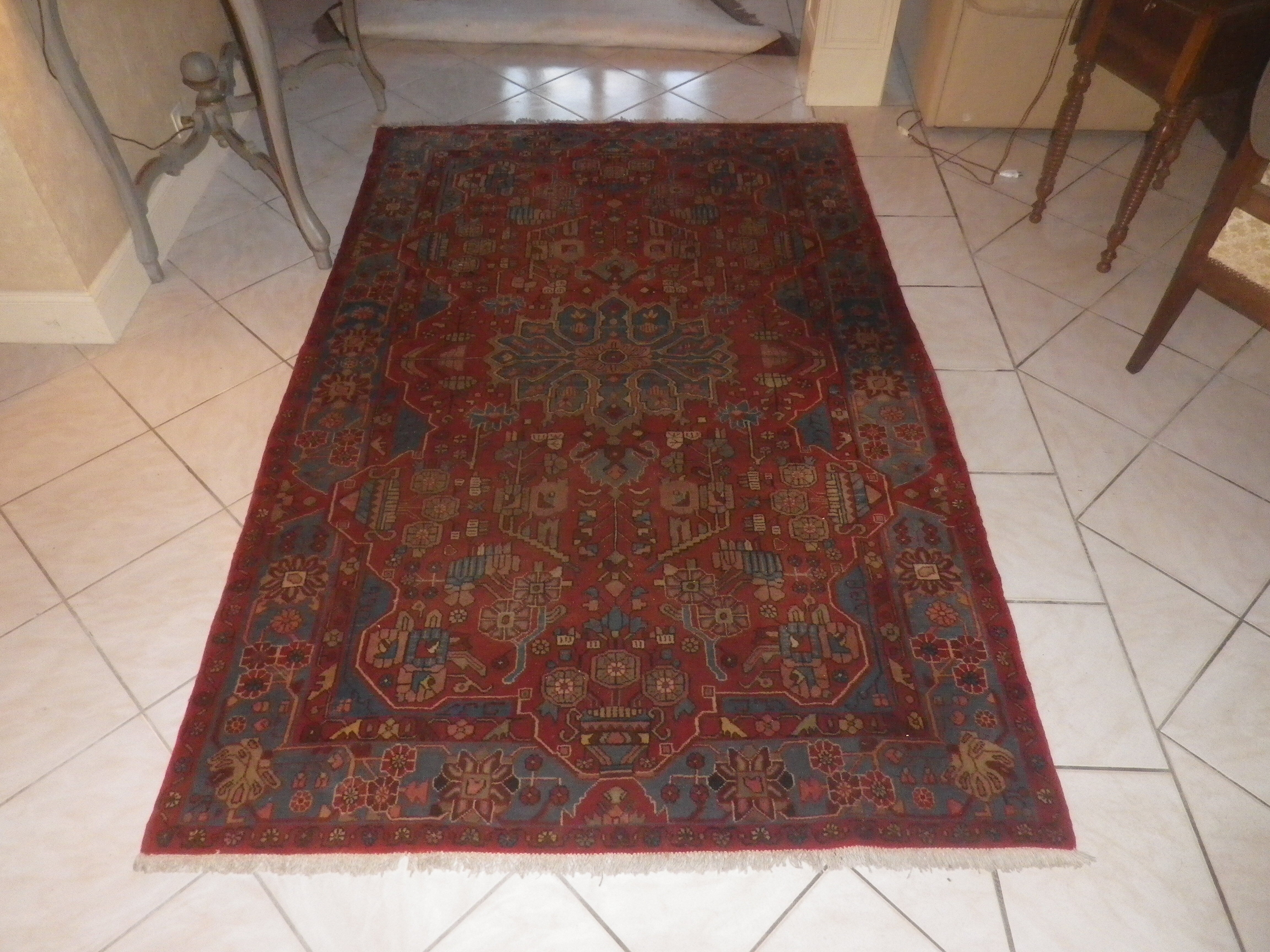 Iran 150x230cm wool carpet