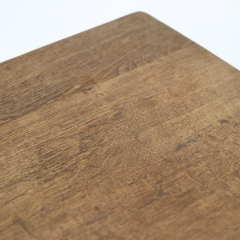 Vintage Rustic Brutalist Dining Table