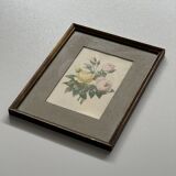 Botanical flower frame