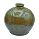 Vase ball onion in pyrity sandstone signed