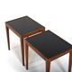 Pair of Danish Side Tables with Formica Tops