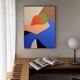 Figurative painting on stretched canvas "in your arms" by Bodasca