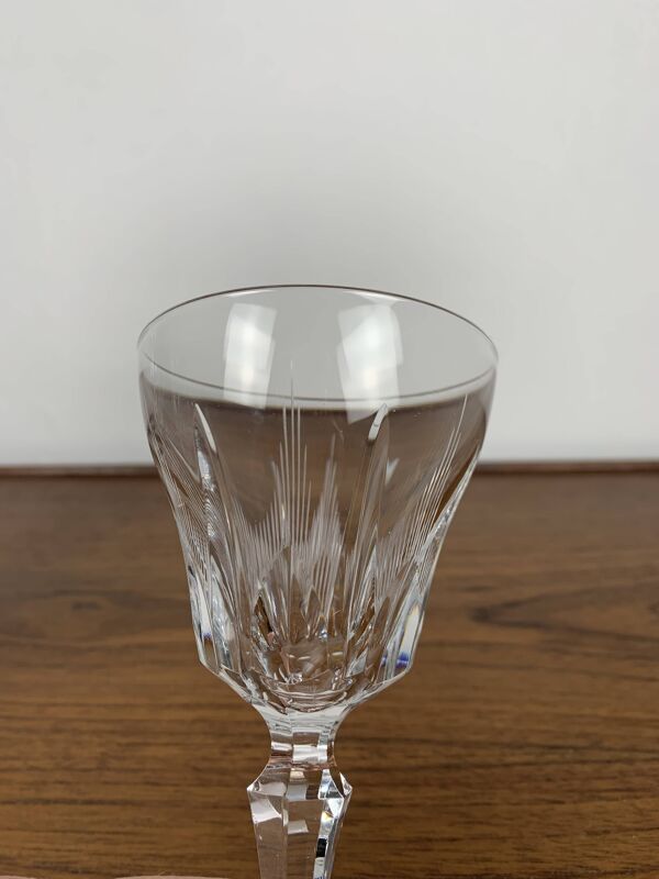 4 verres en cristal Villeroy & Boch, XXème s