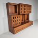 Buffet Plato en bois de noyer massif par Ferdinando Meccani, 1969