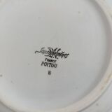 Vegetable dish Sarreguemines Poitou