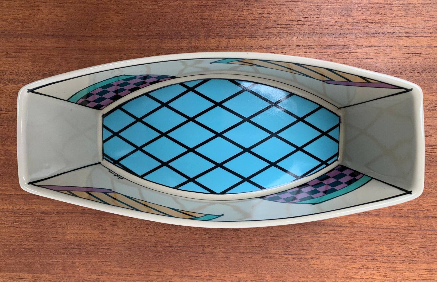 Set of 5 Bowls from the Flash One Postmodern Series by Dorothy Hafner for Rosenthal, 1980s.